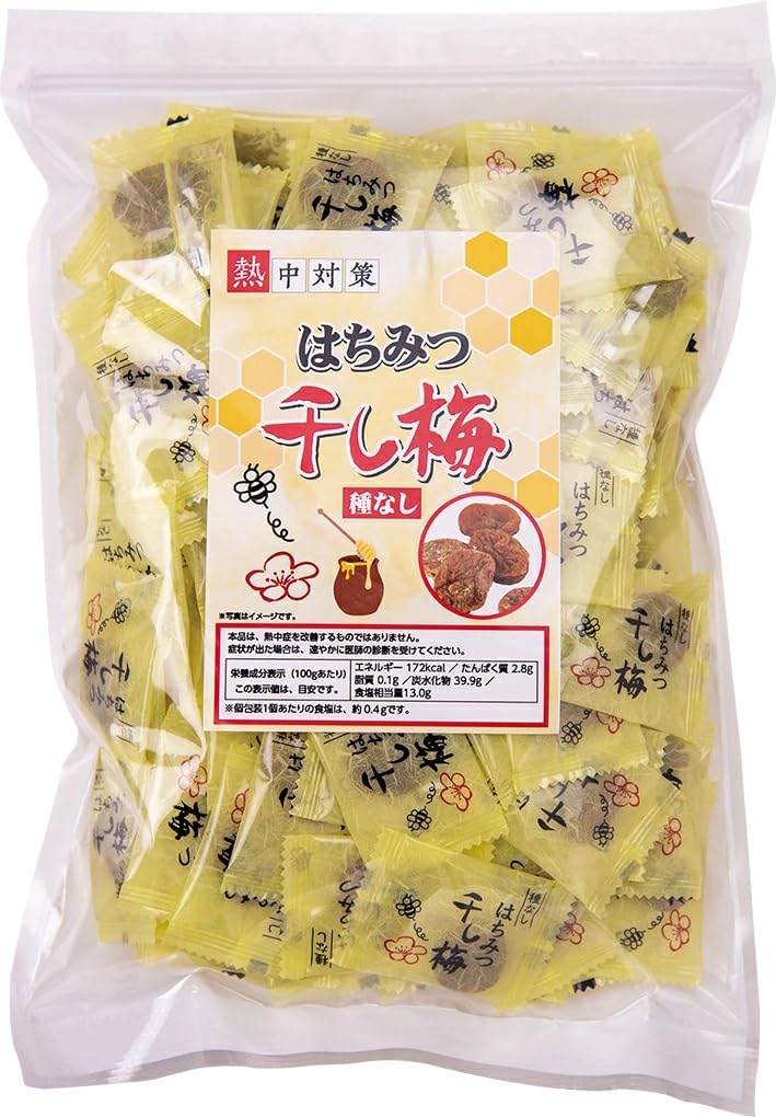 Amazon | ランドアート 種なし はちみつ干し梅 500g袋入 (ソフトタイプ